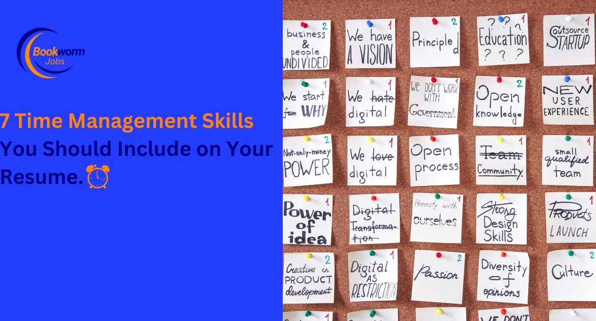 Time Management skills